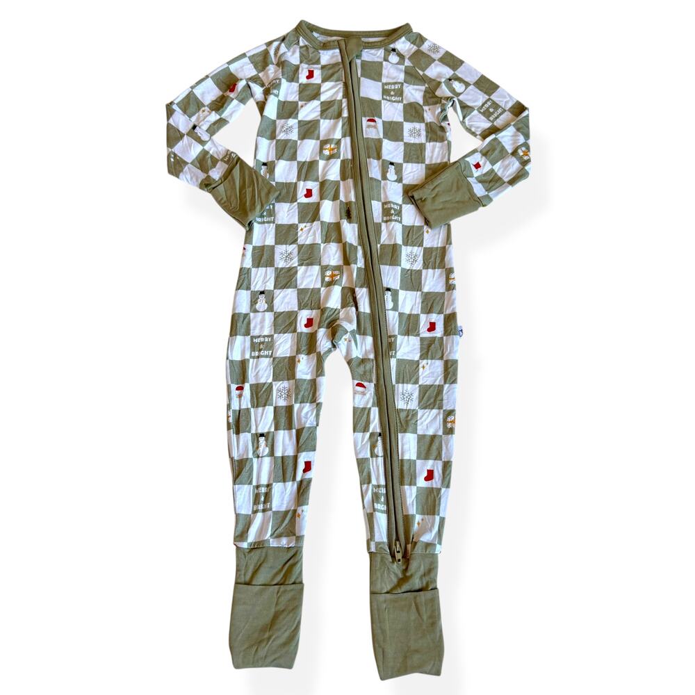 Dream Big Little Co Christmas Bamboo Sleeper 12-18m